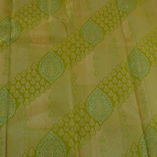 Vasantha — Lime Green Pure Silk Saree with Pure Zari