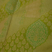 Vasantha — Lime Green Pure Silk Saree with Pure Zari