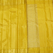 Kalyani — Golden Yellow Pure Silk Saree with Pure Zari